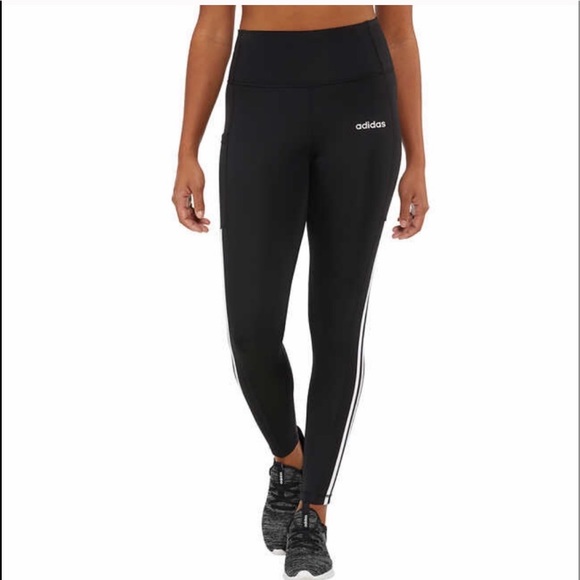 Adidas Ladies’7/8 3-Stripe Tight - Picture 2 of 13